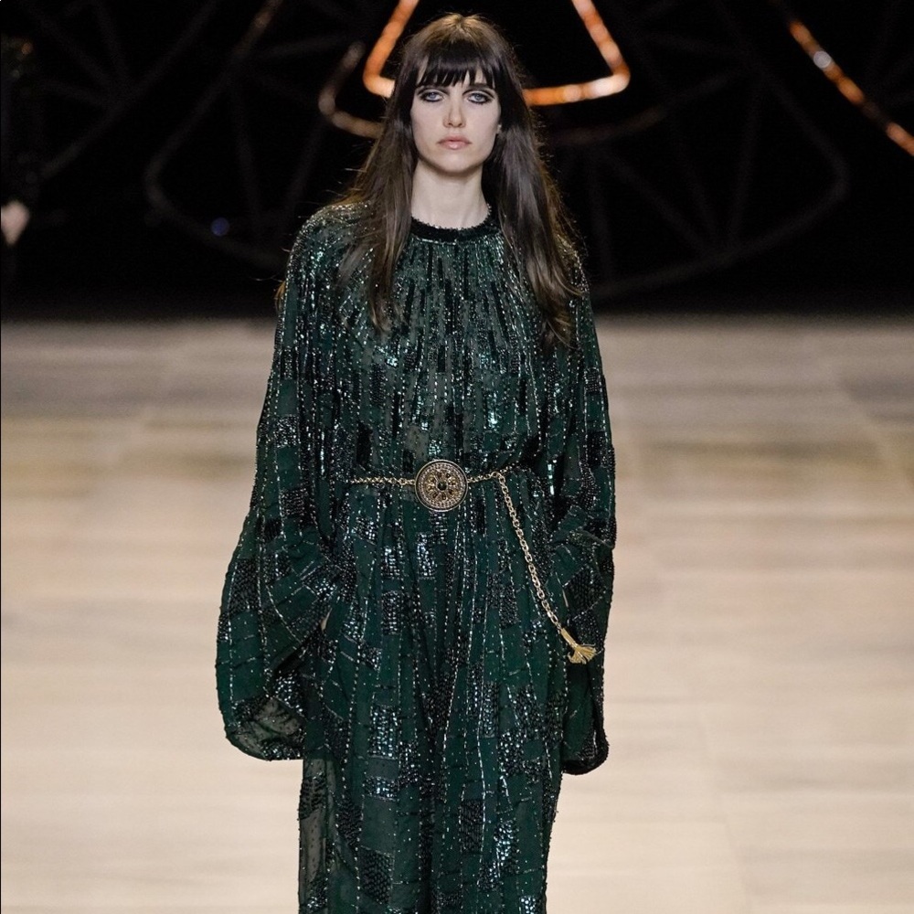 Celine AW 20 Show! 70s retro rocker collection!